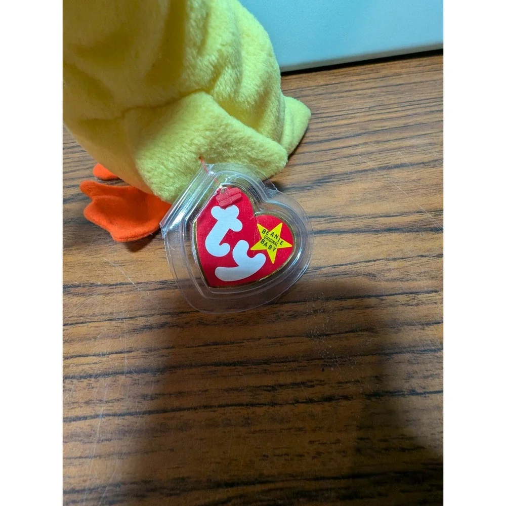 Ty Beanie Babys‎ - Quackers The Duck  (4024) With Tag Errors Listed In Descript!